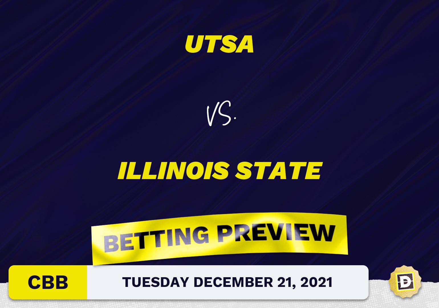 UTSA vs. Illinois State CBB Predictions and Odds - Dec 21, 2021