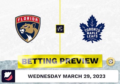 Panthers vs. Maple Leafs Prediction and Odds - Mar 29, 2023
