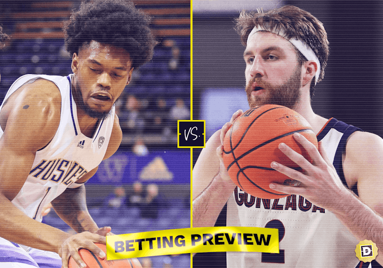 Washington vs. Gonzaga CBB Betting Preview, Picks and Odds - December 9, 2022
