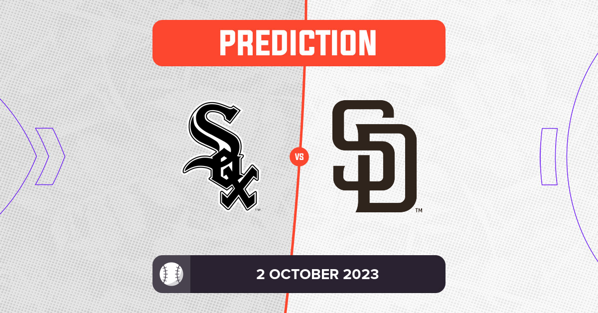 White Sox Vs Padres Prediction And MLB Tips - 2 October 2023