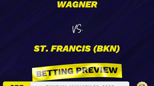 Wagner vs. St. Francis (BKN) CBB Predictions and Odds - Jan 30, 2022