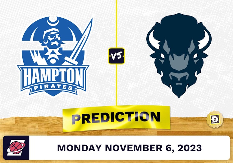 Hampton vs. Howard Basketball Prediction - November 6, 2023