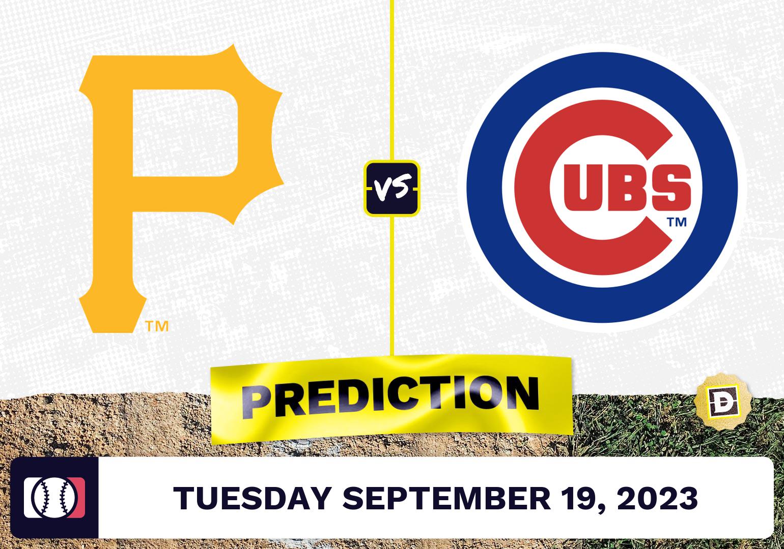 Pirates vs. Cubs Prediction for MLB Tuesday [9/19/2023]