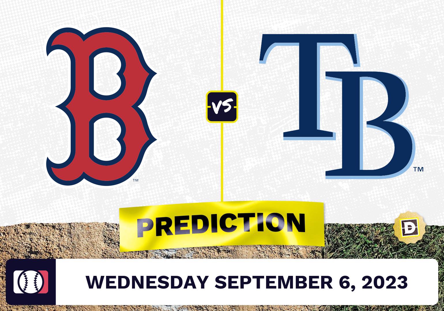 Red Sox vs. Rays Prediction for MLB Wednesday [9/6/2023]