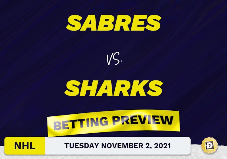Sabres vs. Sharks Predictions and Odds - Nov 2, 2021