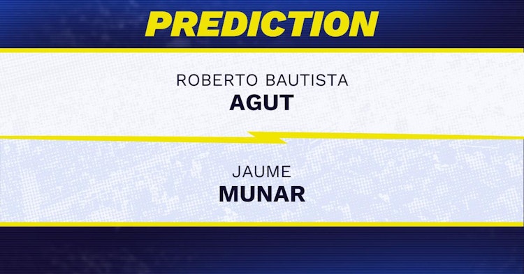 Roberto Bautista Agut vs Jaume Munar Tennis Prediction.