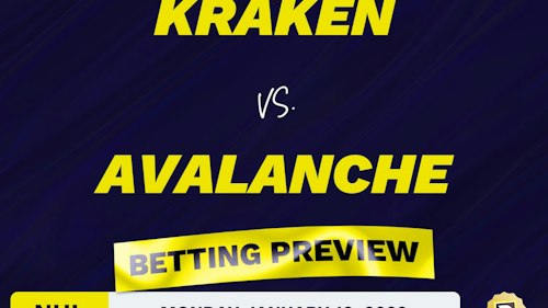 Kraken vs. Avalanche Predictions and Odds - Jan 10, 2022