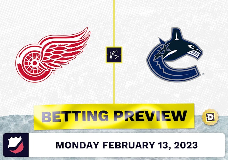 Red Wings vs. Canucks Prediction and Odds - Feb 13, 2023