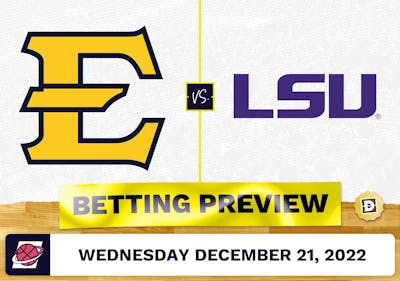 East Tennessee State vs. LSU CBB Prediction and Odds - Dec 21, 2022