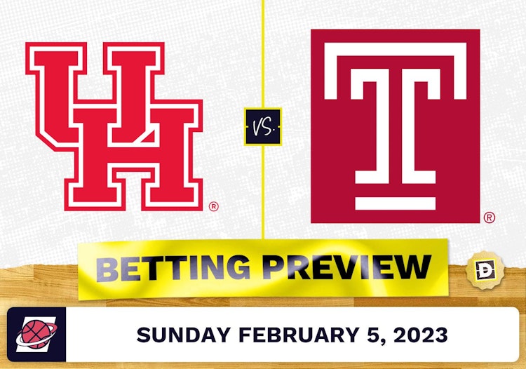 Houston vs. Temple CBB Prediction and Odds - Feb 5, 2023