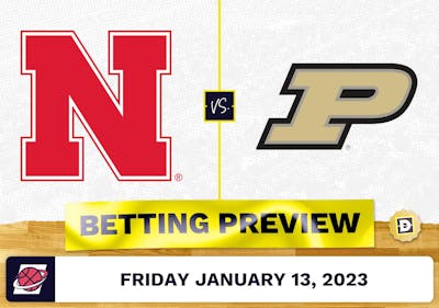 Nebraska vs. Purdue CBB Prediction and Odds - Jan 13, 2023