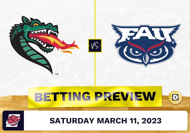 UAB vs. Florida Atlantic CBB Prediction and Odds - Mar 11, 2023