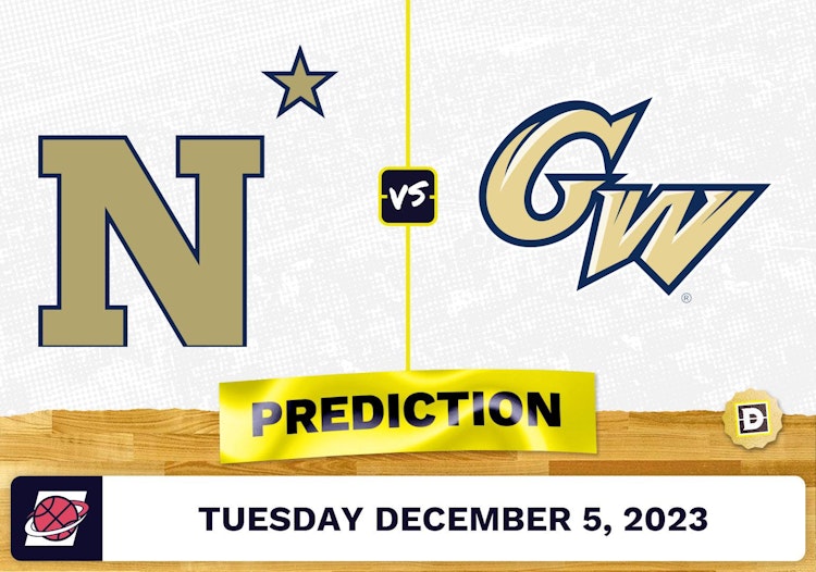 Navy vs. George Washington Basketball Prediction - December 5, 2023