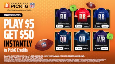 Pick6 promo code: Exclusive $50 DFS credit for Week 7 College Football Games