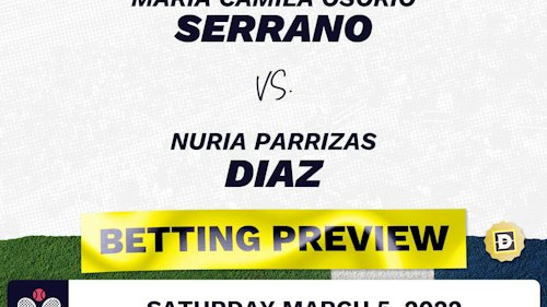 Maria Camila Osorio Serrano vs. Nuria Parrizas Diaz Predictions - Mar 5, 2022