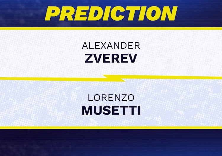 Alexander Zverev vs Lorenzo Musetti Tennis Prediction.