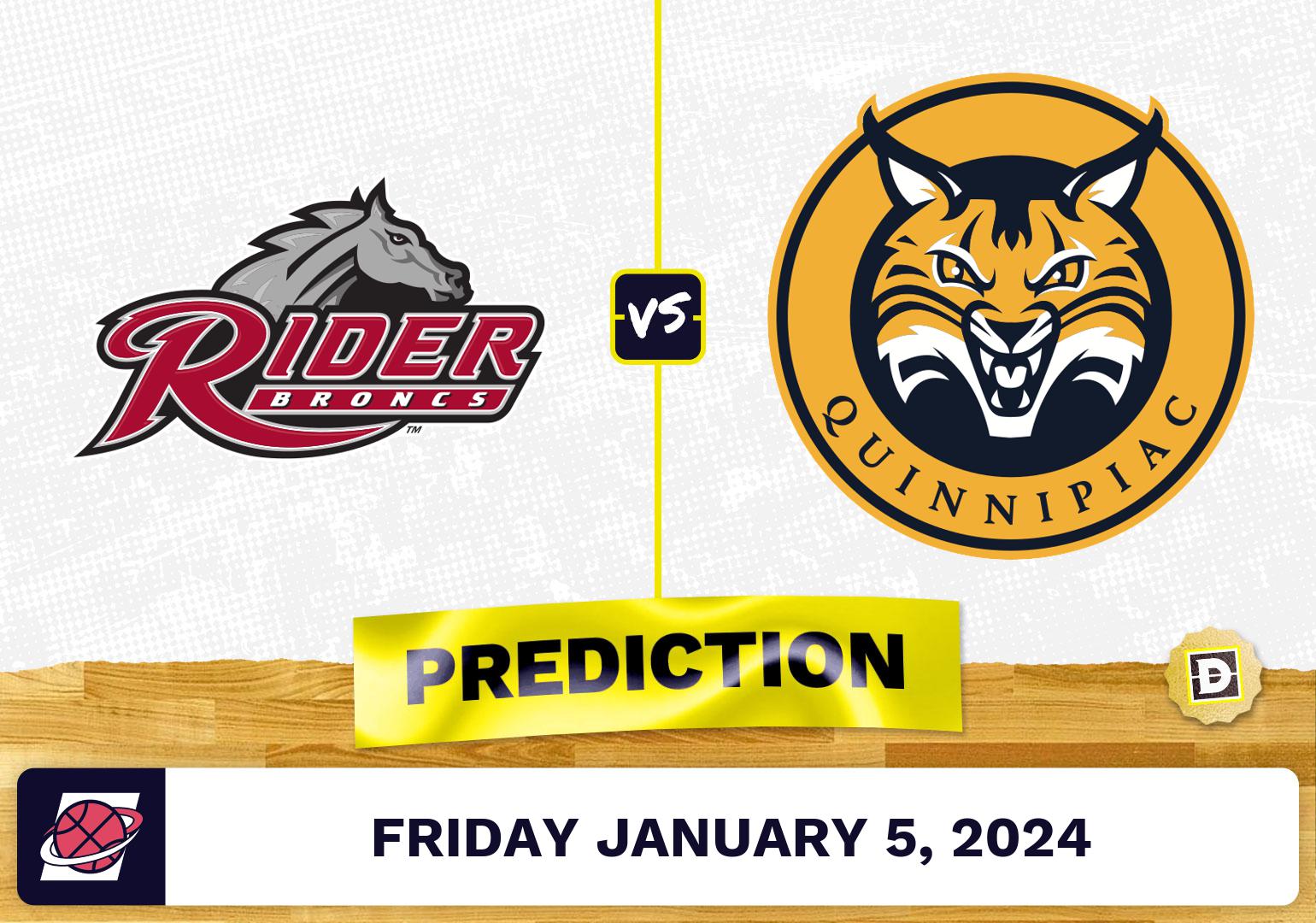 Rider Vs. Quinnipiac Prediction, Odds, College Basketball Picks [1/5/2024]