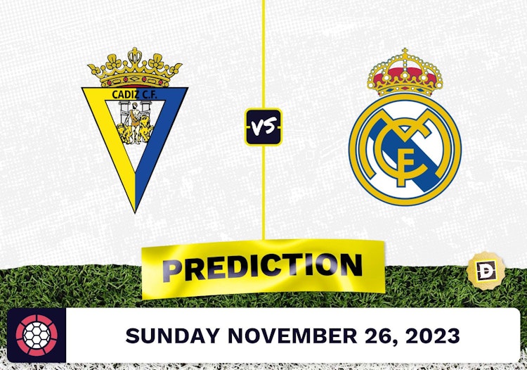 Cadiz vs. Real Madrid Prediction and Odds - November 26, 2023