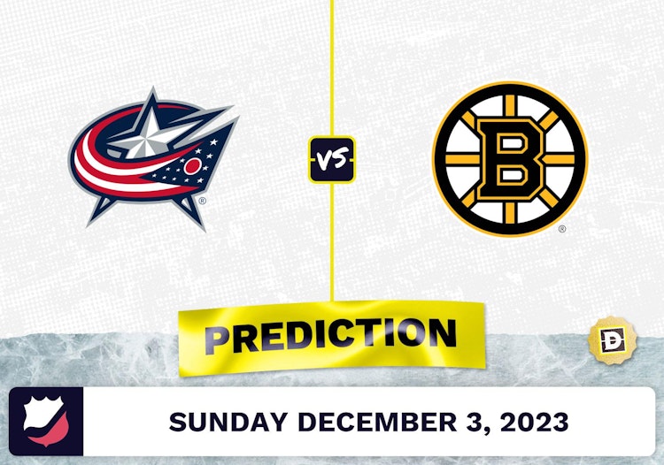 Columbus Blue Jackets vs. Boston Bruins Prediction and Odds - December 3, 2023