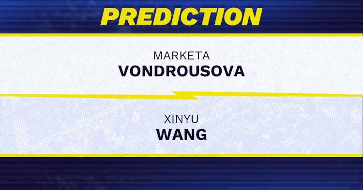 Marketa Vondrousova vs Xinyu Wang Tennis Prediction.