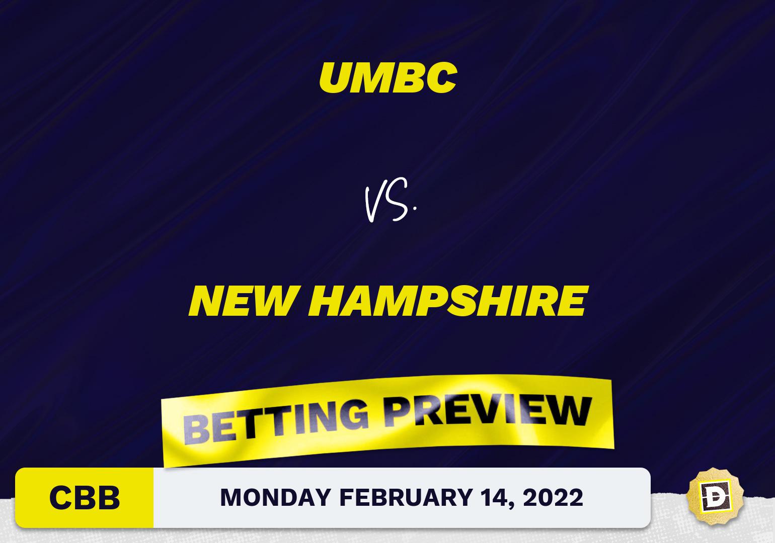 UMBC vs. New Hampshire CBB Predictions and Odds - Feb 14, 2022