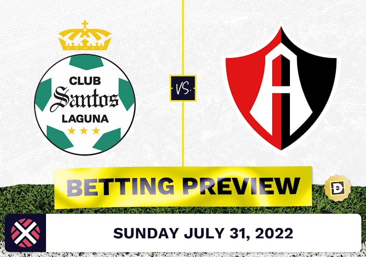 Santos Laguna vs. Atlas Prediction and Odds - Jul 31, 2022