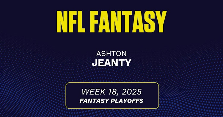 Ashton Jeanty projected stats Week 18, 2025.