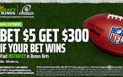 New DraftKings promo code: $300 bonus for Peach Bowl tonight