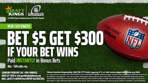 $300 DraftKings promo code upgraded for NFL Conference Championships