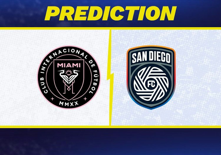 Inter Miami takes on San Diego FC in MLS action.