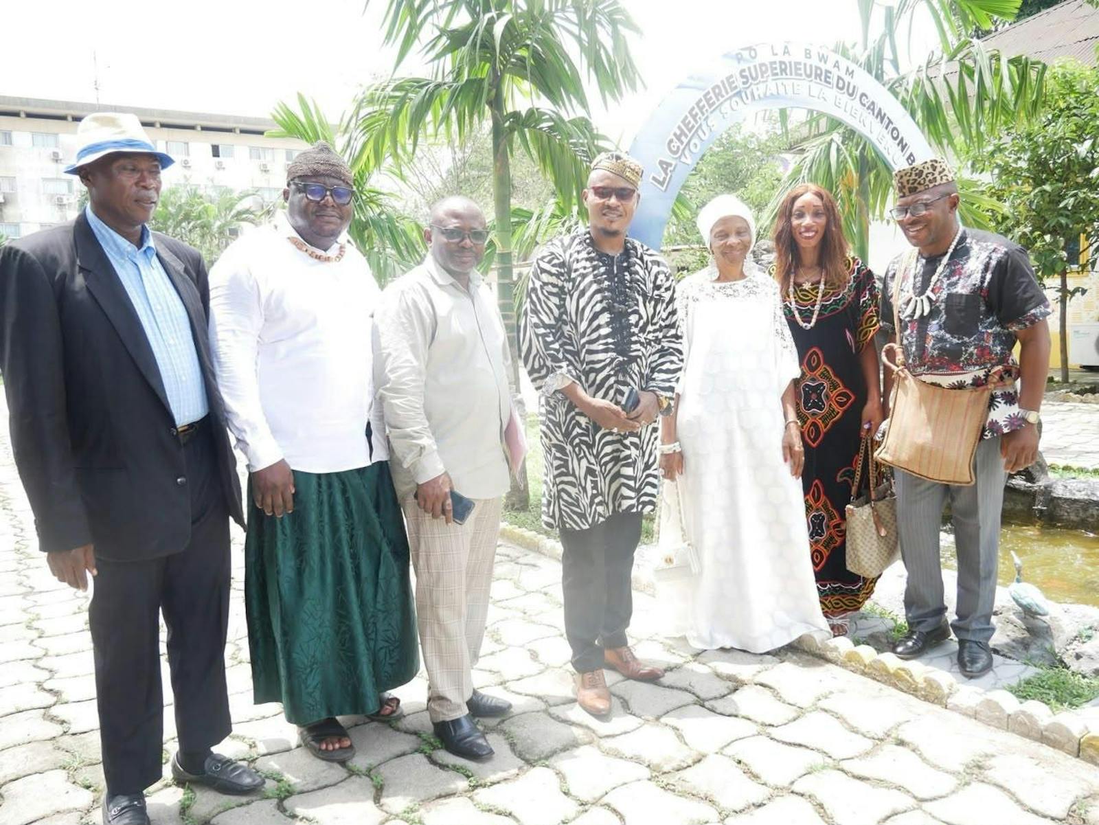  le Forum Mondial Panafricain ( FMPN ) en visite à la chefferie supérieure du Canton Bell en 2025