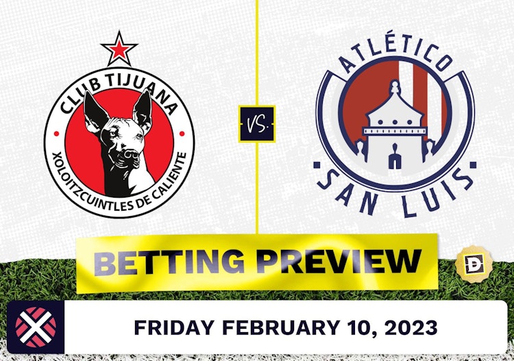 Club Tijuana vs. San Luis Prediction and Odds - Feb 10, 2023