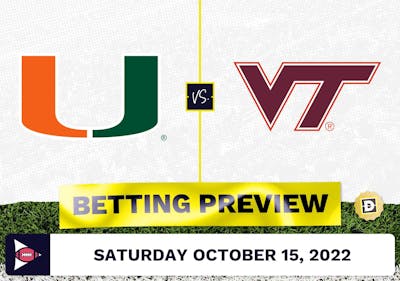 Miami Florida vs. Virginia Tech CFB Prediction and Odds - Oct 15, 2022