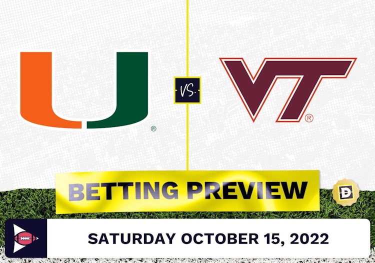 Miami Florida vs. Virginia Tech CFB Prediction and Odds - Oct 15, 2022