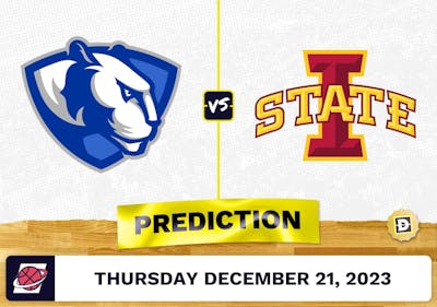 Eastern Illinois vs. Iowa State Prediction, Odds, College Basketball Picks  [12/21/2023]
