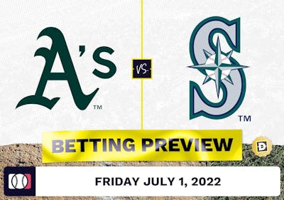 Athletics vs. Mariners Prediction and Odds - Jul 1, 2022