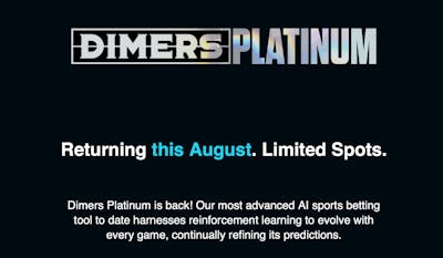 Dimers Platinum is Back: Join the 2025 Waitlist and Lock in Your Early-Bird Discount