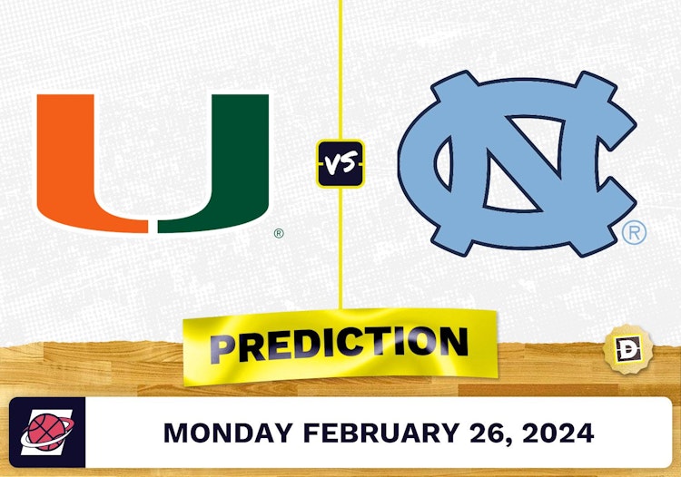 Miami (FL) vs. North Carolina Prediction, Odds, College Basketball Picks [2/26/2024]