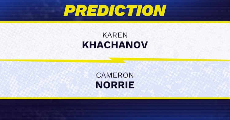 Karen Khachanov vs Cameron Norrie Tennis Prediction.