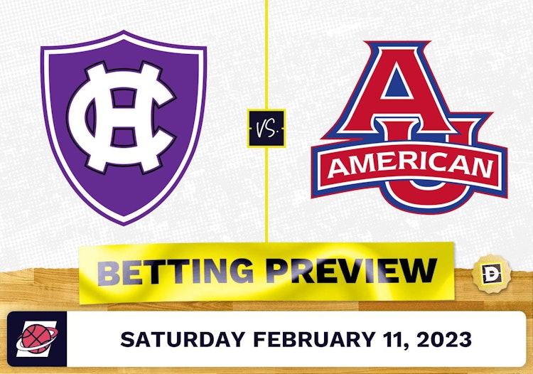 Holy Cross vs. American University CBB Prediction and Odds - Feb 11, 2023