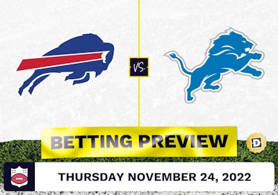 Bills vs. Lions Week 12 Prediction and Odds - Nov 24, 2022