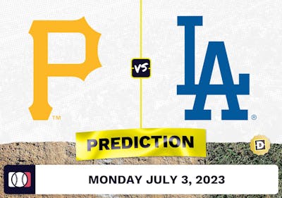 Pirates vs. Dodgers Prediction for MLB Monday [7/3/2023]