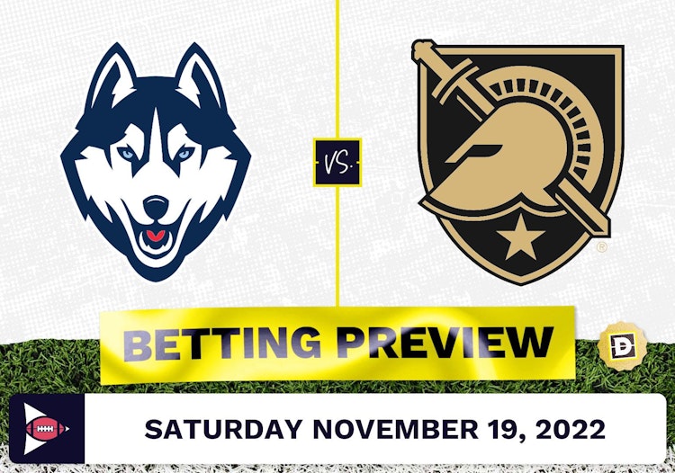 Connecticut vs. Army CFB Prediction and Odds - Nov 19, 2022