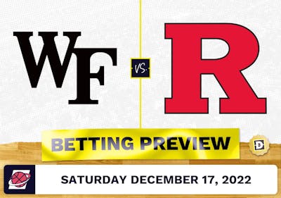 Wake Forest vs. Rutgers CBB Prediction and Odds - Dec 17, 2022