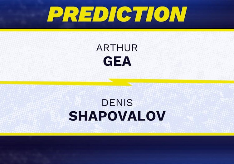 Arthur Gea vs Denis Shapovalov Tennis Prediction.