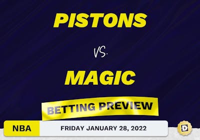 Pistons vs. Magic Predictions and Odds - Jan 28, 2022