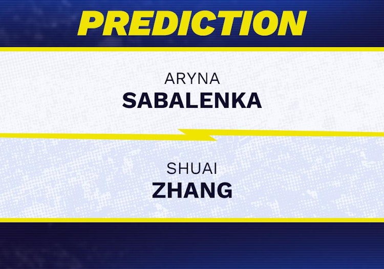 Aryna Sabalenka vs Shuai Zhang Tennis Prediction.