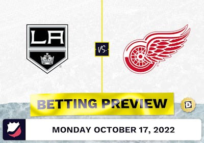 Kings vs. Red Wings Prediction and Odds - Oct 17, 2022