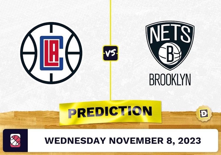 Clippers vs. Nets Prediction and Odds - November 8, 2023