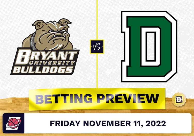 Bryant University vs. Dartmouth CBB Prediction and Odds - Nov 11, 2022